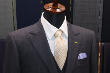 出張族の方に大人気！ゼニア・トラベラーで3ピーススーツの画像