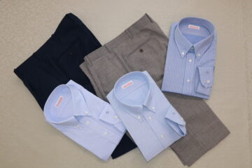 パンツ＆シャツセットも人気です！の画像